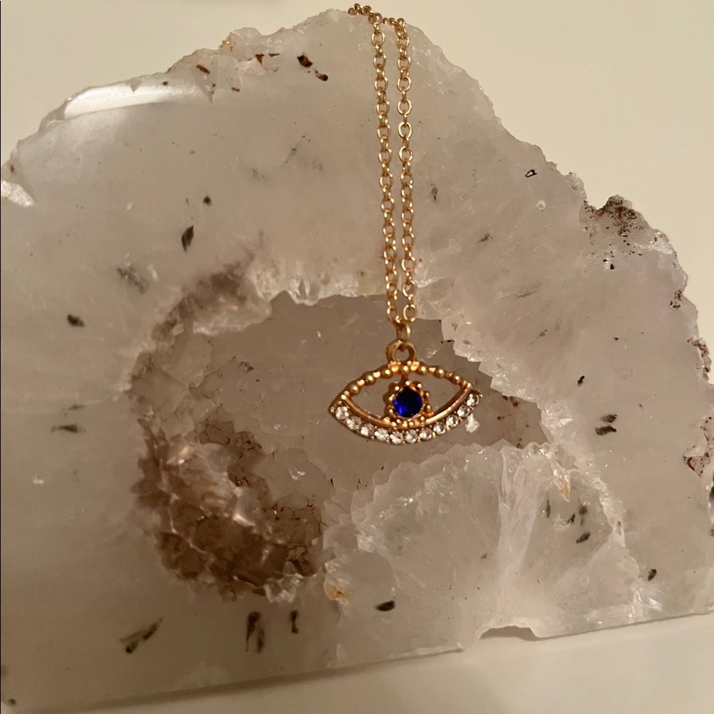Evil eye necklace